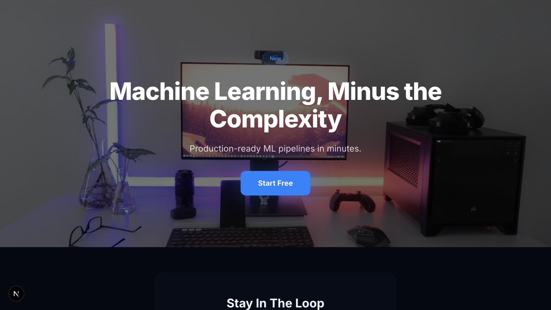 Cognify — ML Platform template preview