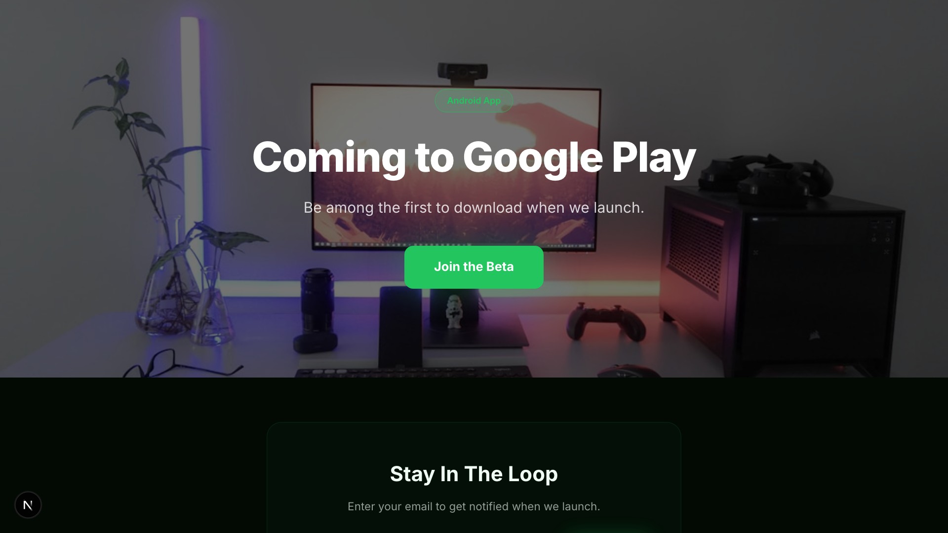 Droid — Android App Launch template preview