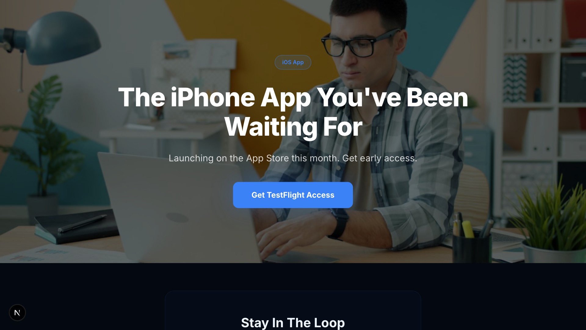 Native — iOS App Launch template preview
