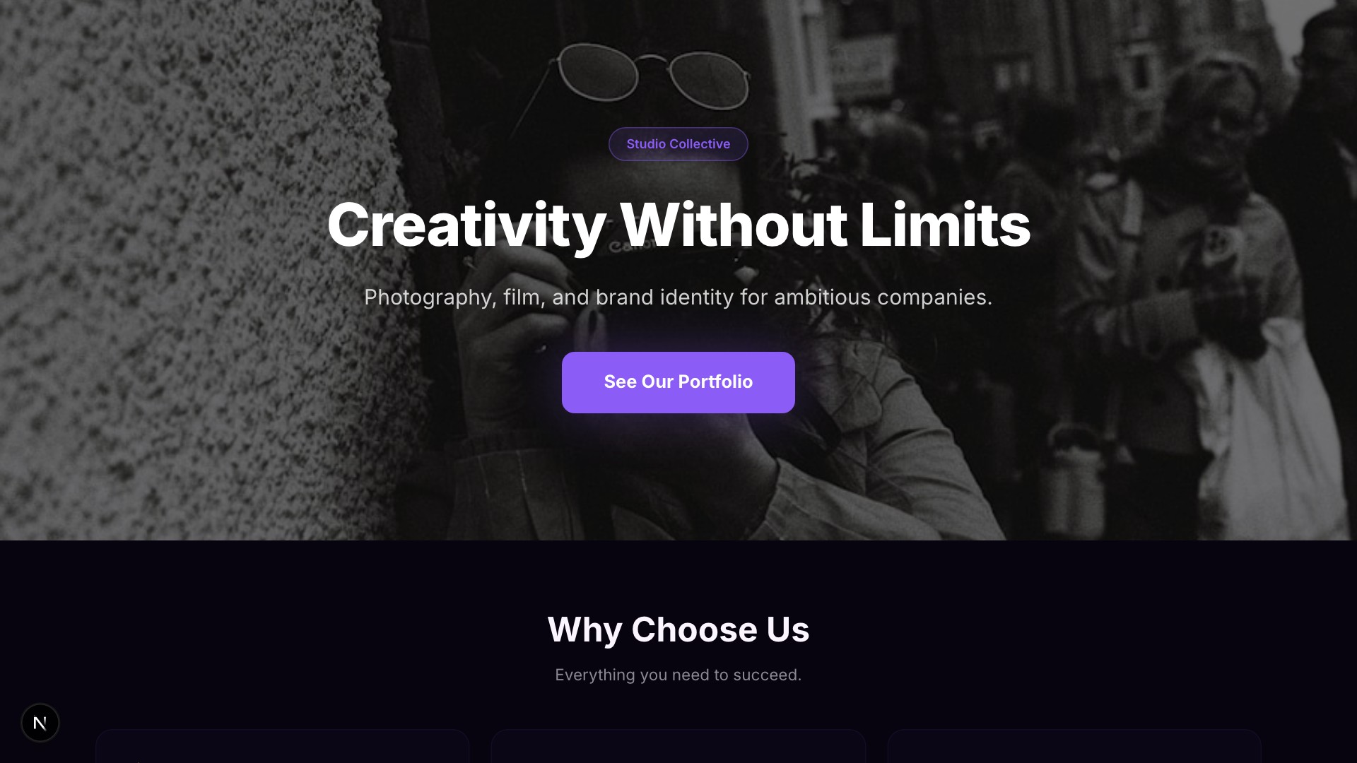 Prism — Creative Studio template preview