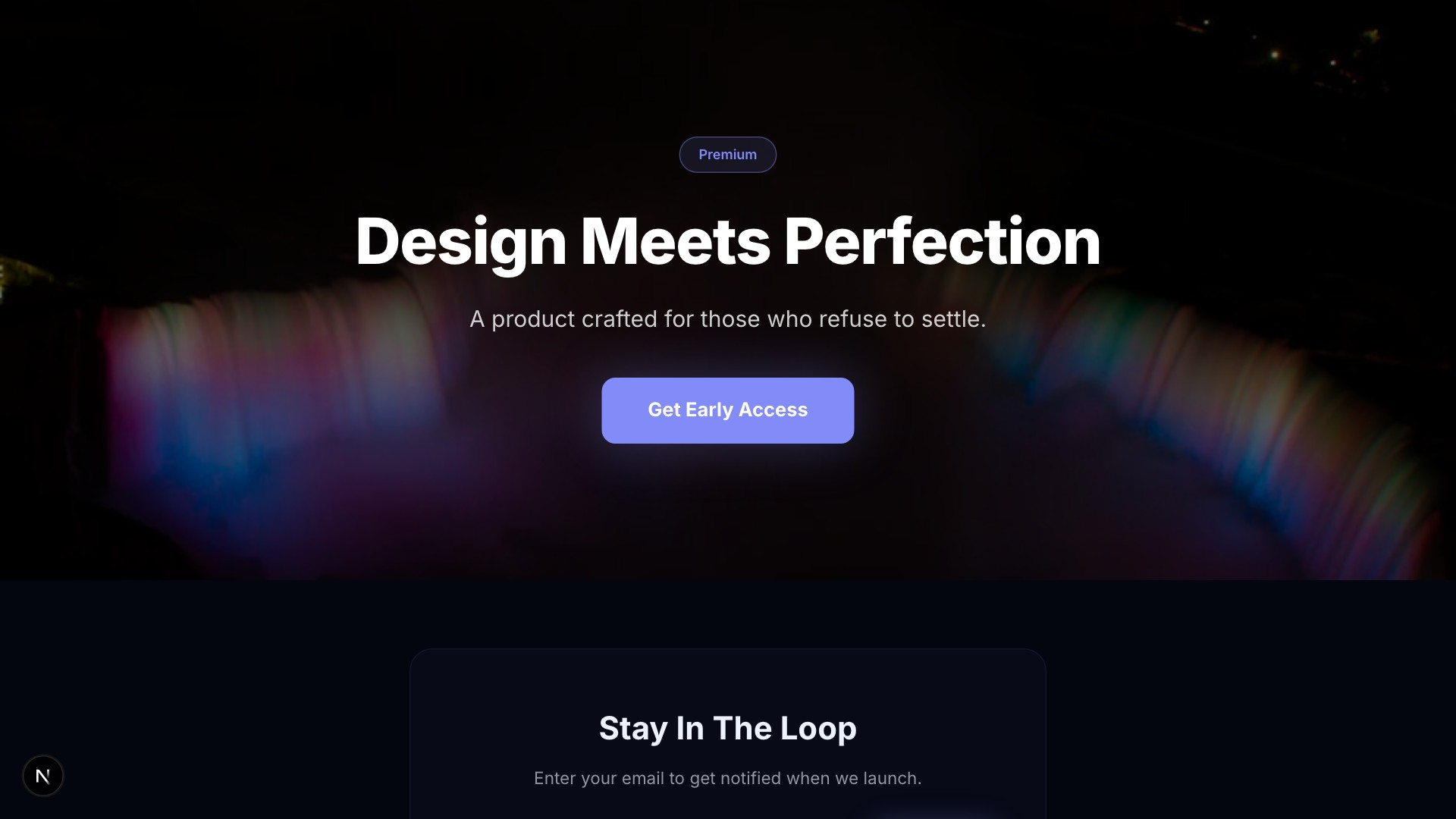 Prism — Premium Brand template preview