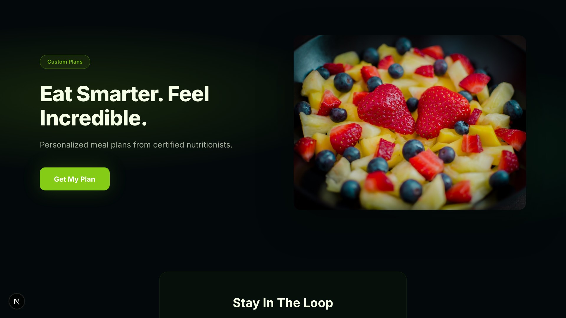 Root — Nutrition Coaching template preview