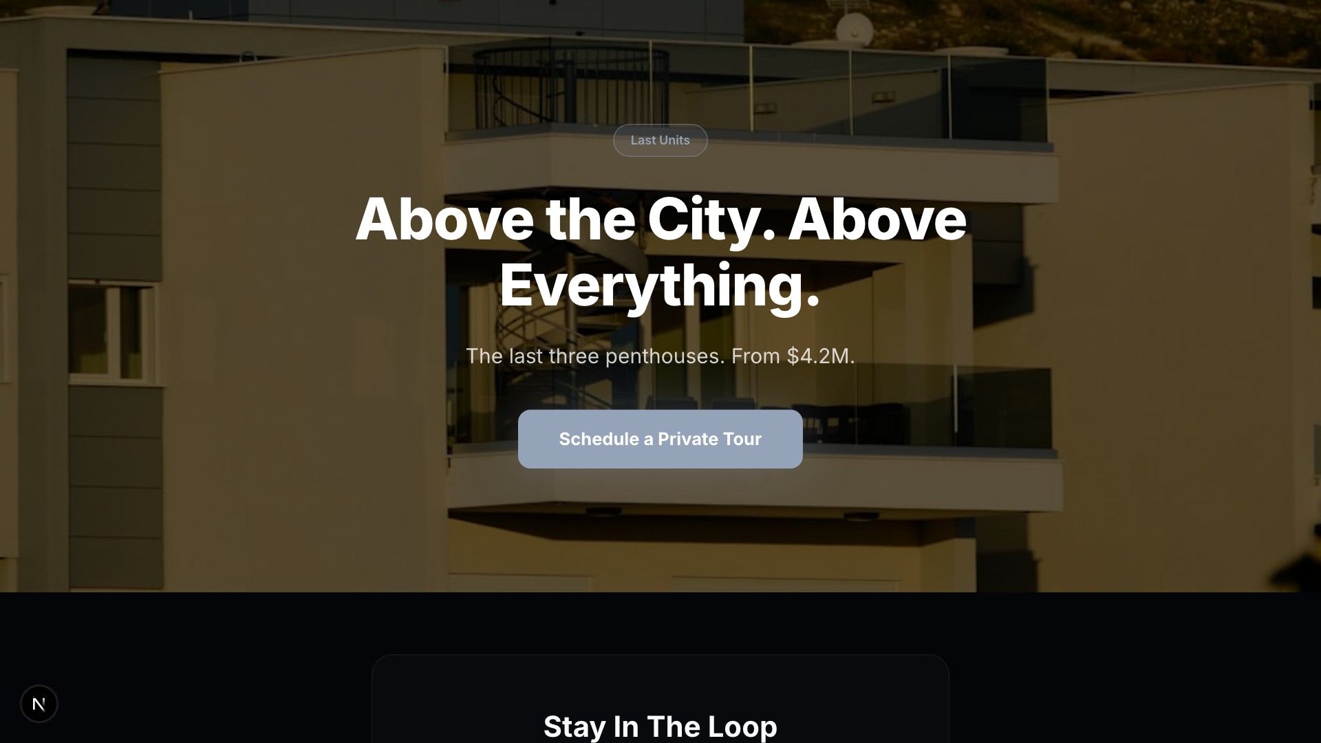 Crown — Penthouse Living template preview
