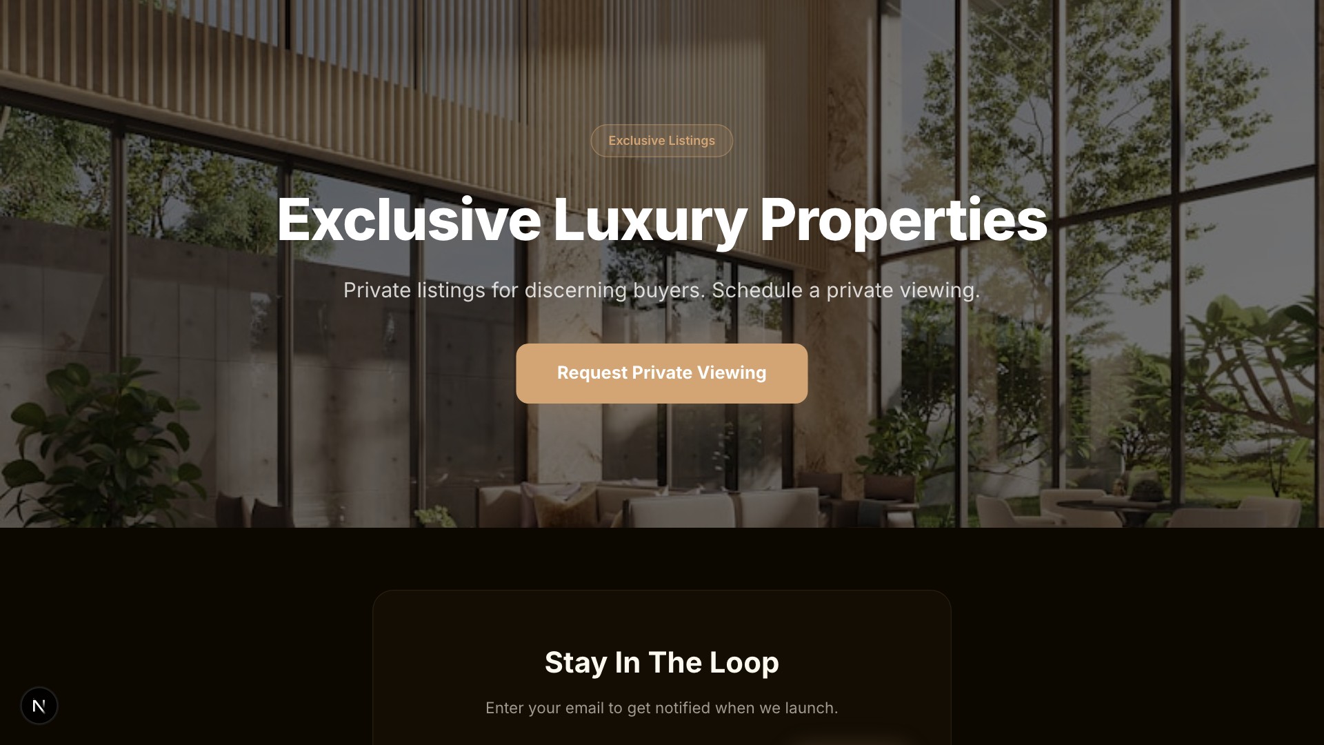 Estate — Luxury Property template preview